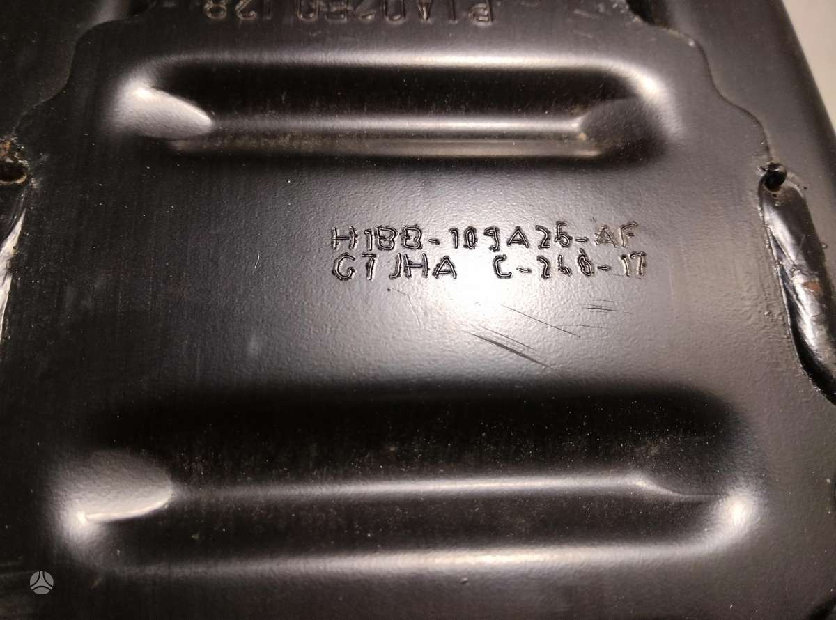 Ford Fiesta bumper reinforcement, lights