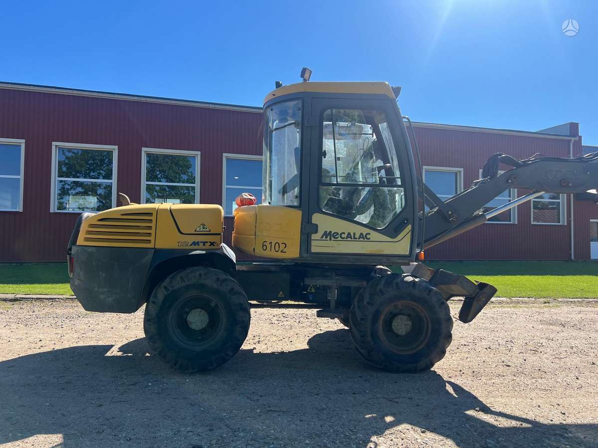 Mecalac 12MTX, excavator