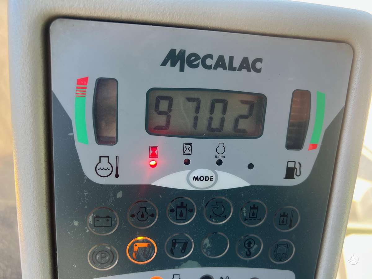Mecalac 12MTX, ekskavatoriai
