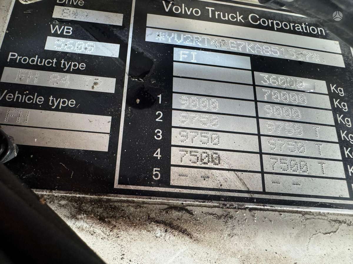 Volvo FH13/500, cab-chassis trucks