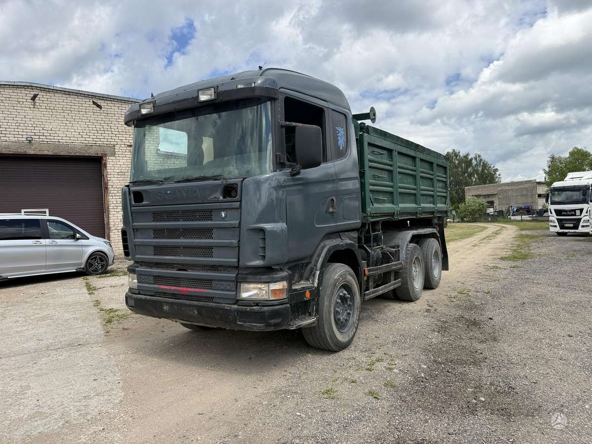Scania R124, самосвалы