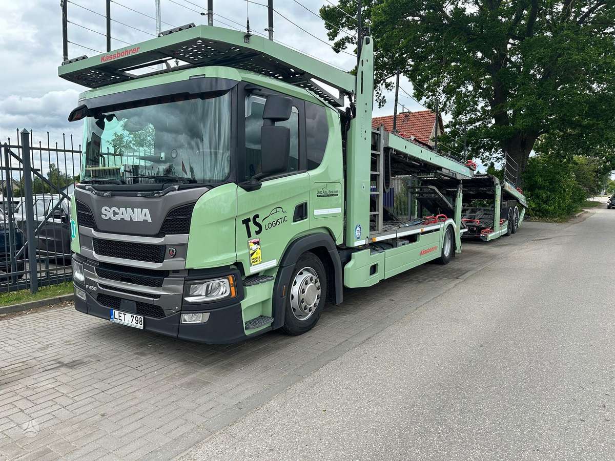 Scania P450, автовозы