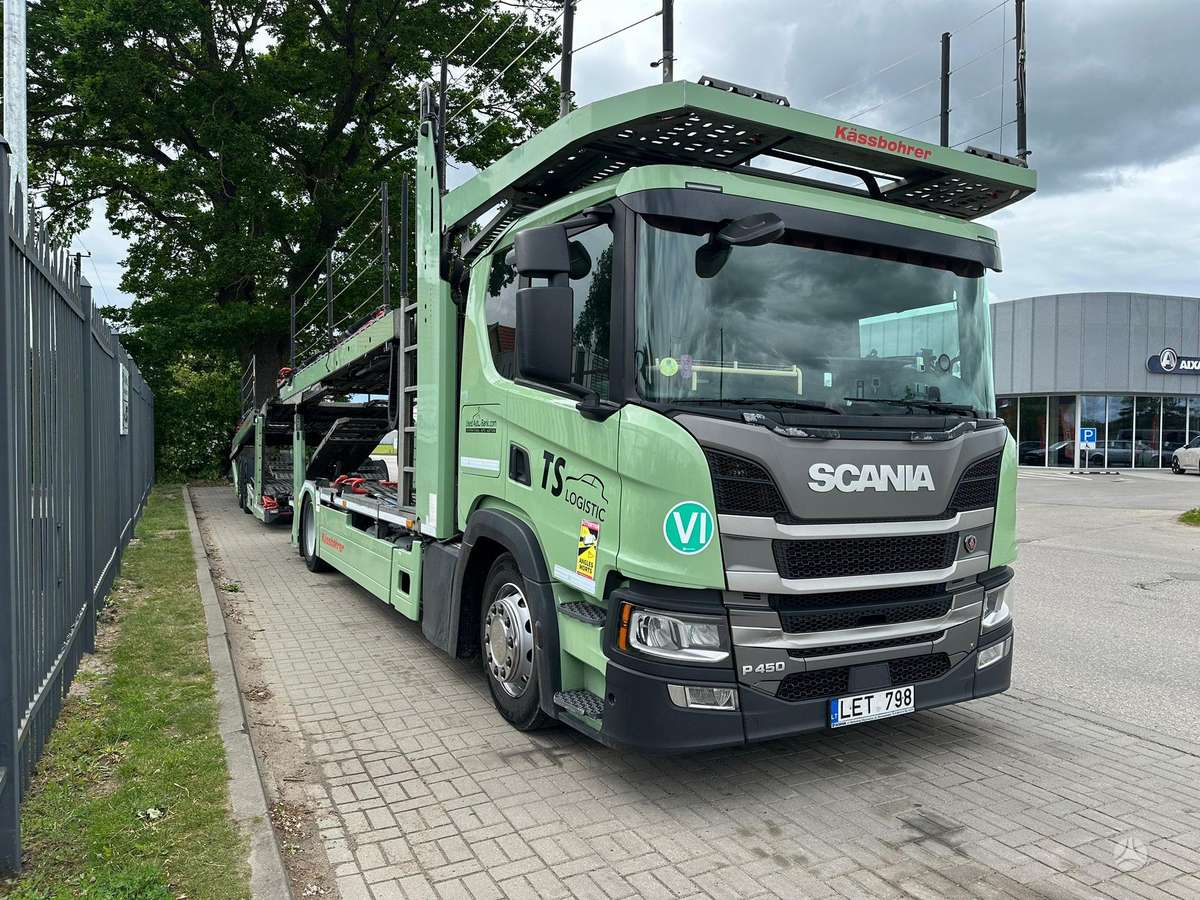 Scania P450, автовозы