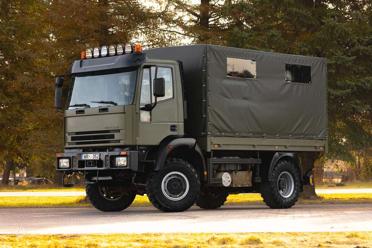 Iveco ML100E18, бортовые с тентом