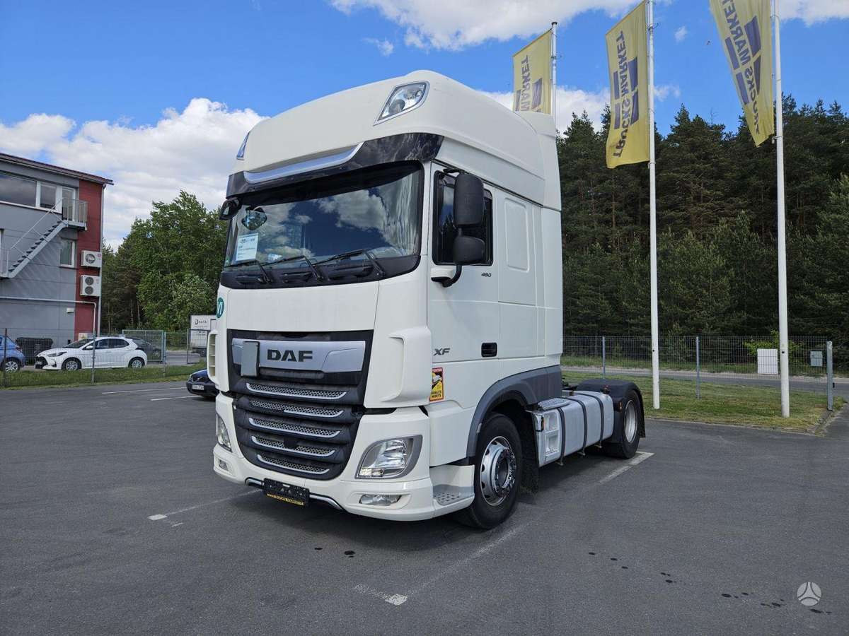 DAF XF 480 FT SSC RETARDER, double sleeper