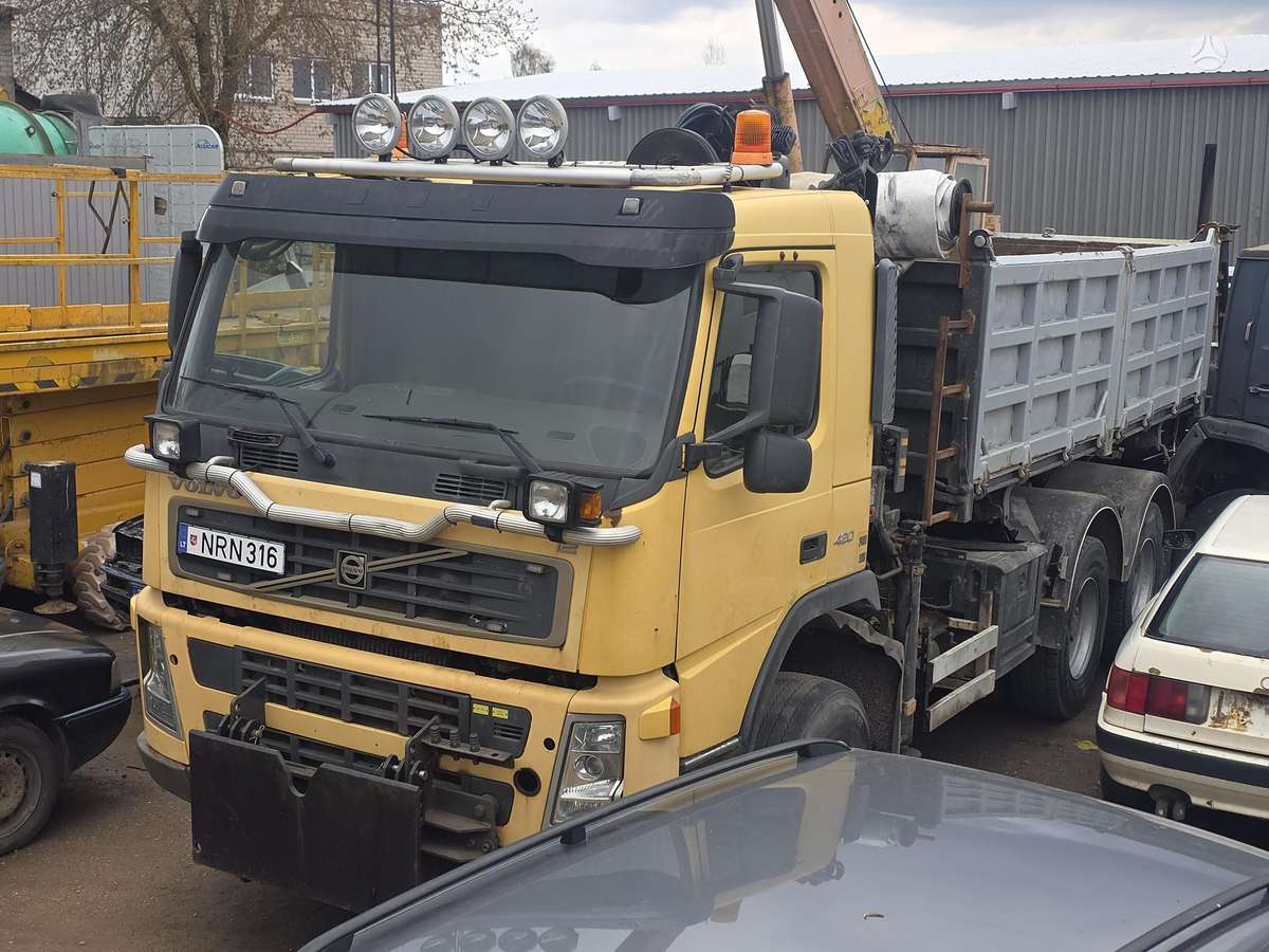 Volvo FM 420, самосвалы
