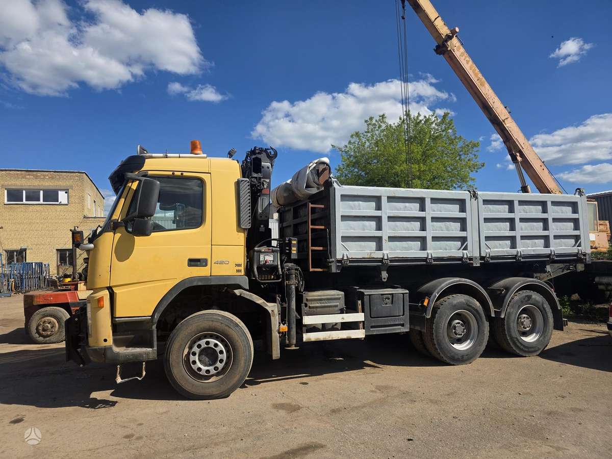Volvo FM 420, самосвалы