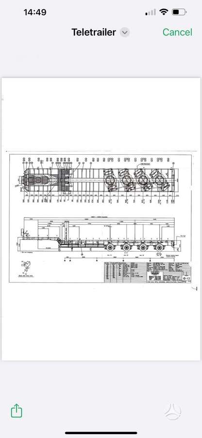 Broshuis 46,9 m, платформы