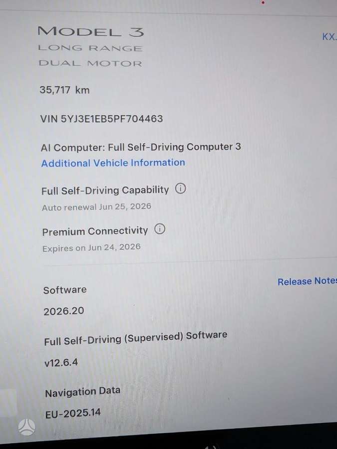 Tesla Model 3, 81 kWh, hečbekas