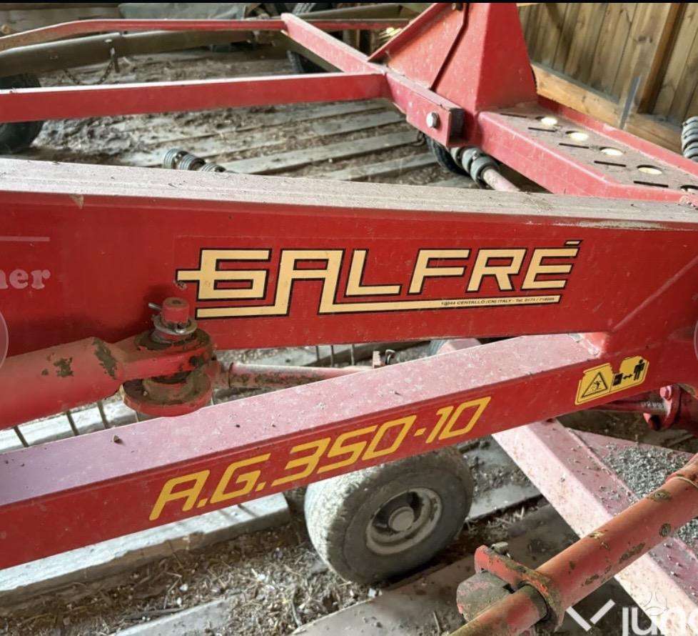 Galfre AG 350/10, грабли