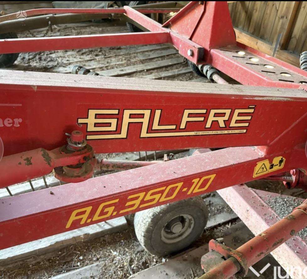 Galfre AG 350/10, grėbliai