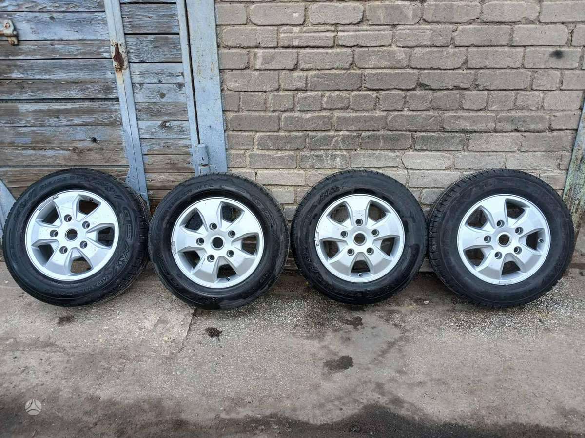 Ford Transit Custom, light alloy, R16