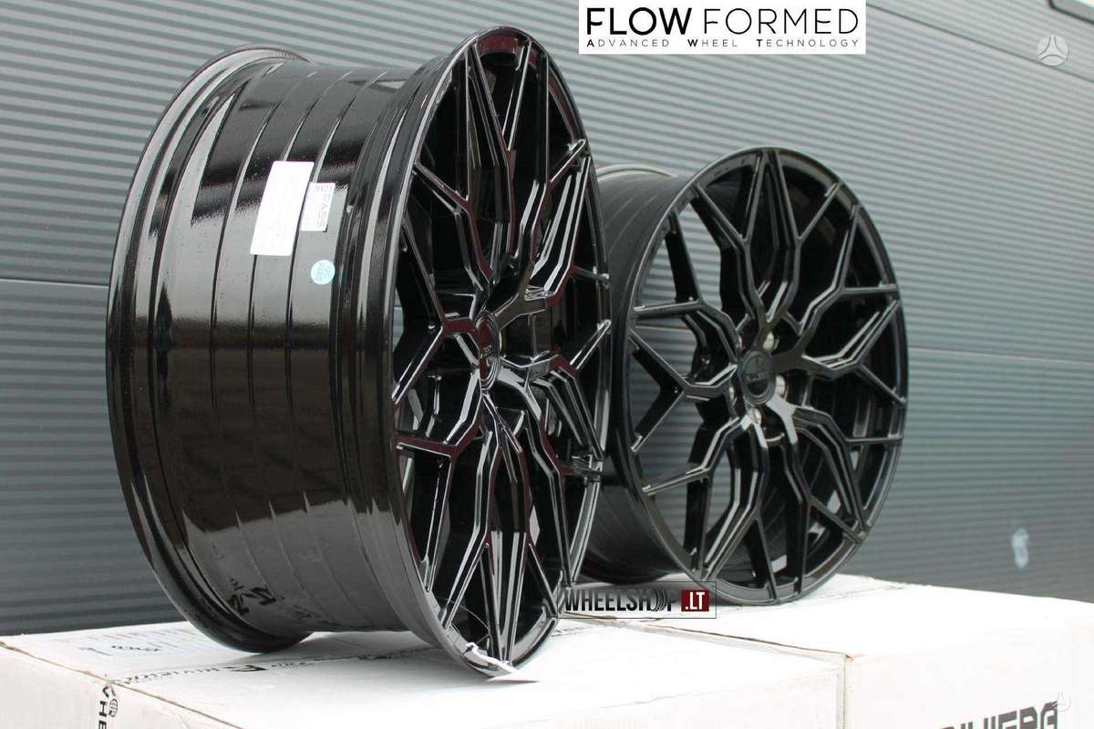 RIVIERA RF108 Gloss Black Flow Formed, легкосплавные , R19