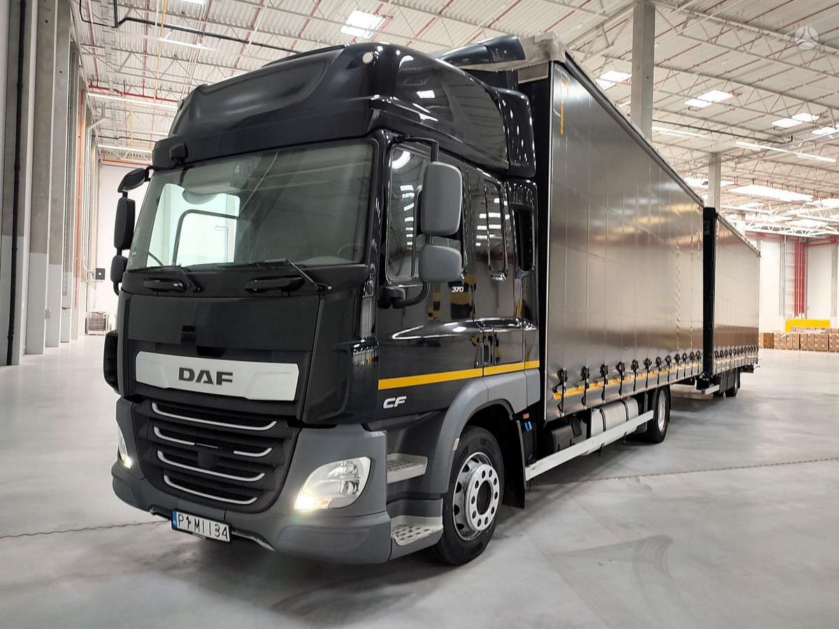 DAF CF 370FA, bortu ar tentu