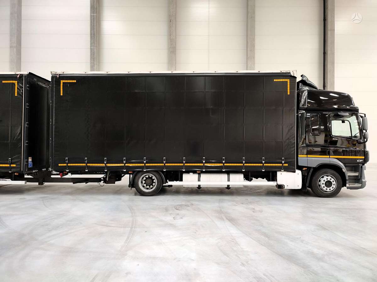 DAF CF 370FA, bortu ar tentu