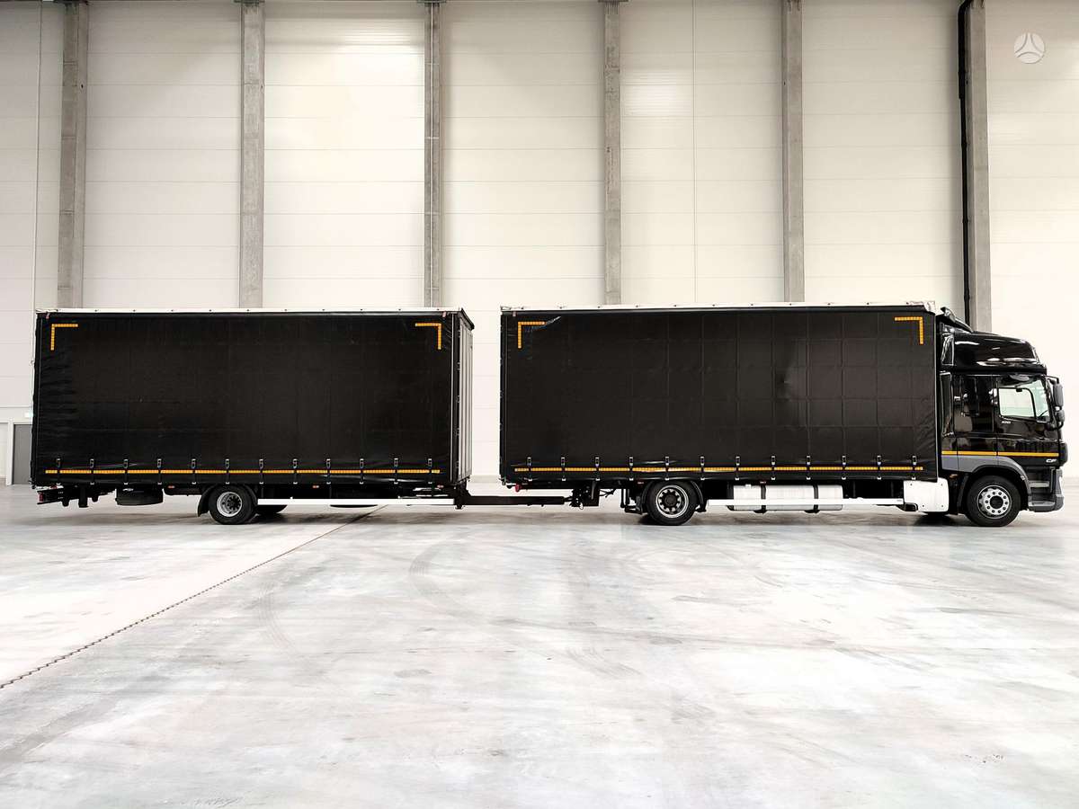 DAF CF 370FA, bortu ar tentu