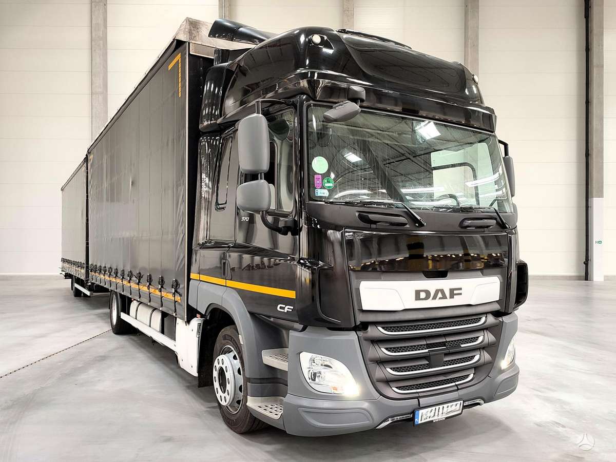 DAF CF 370FA, bortu ar tentu