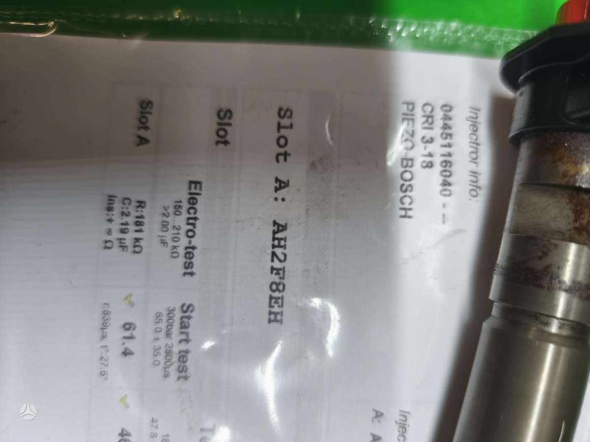 Audi -kita-, 0445116040, injection system