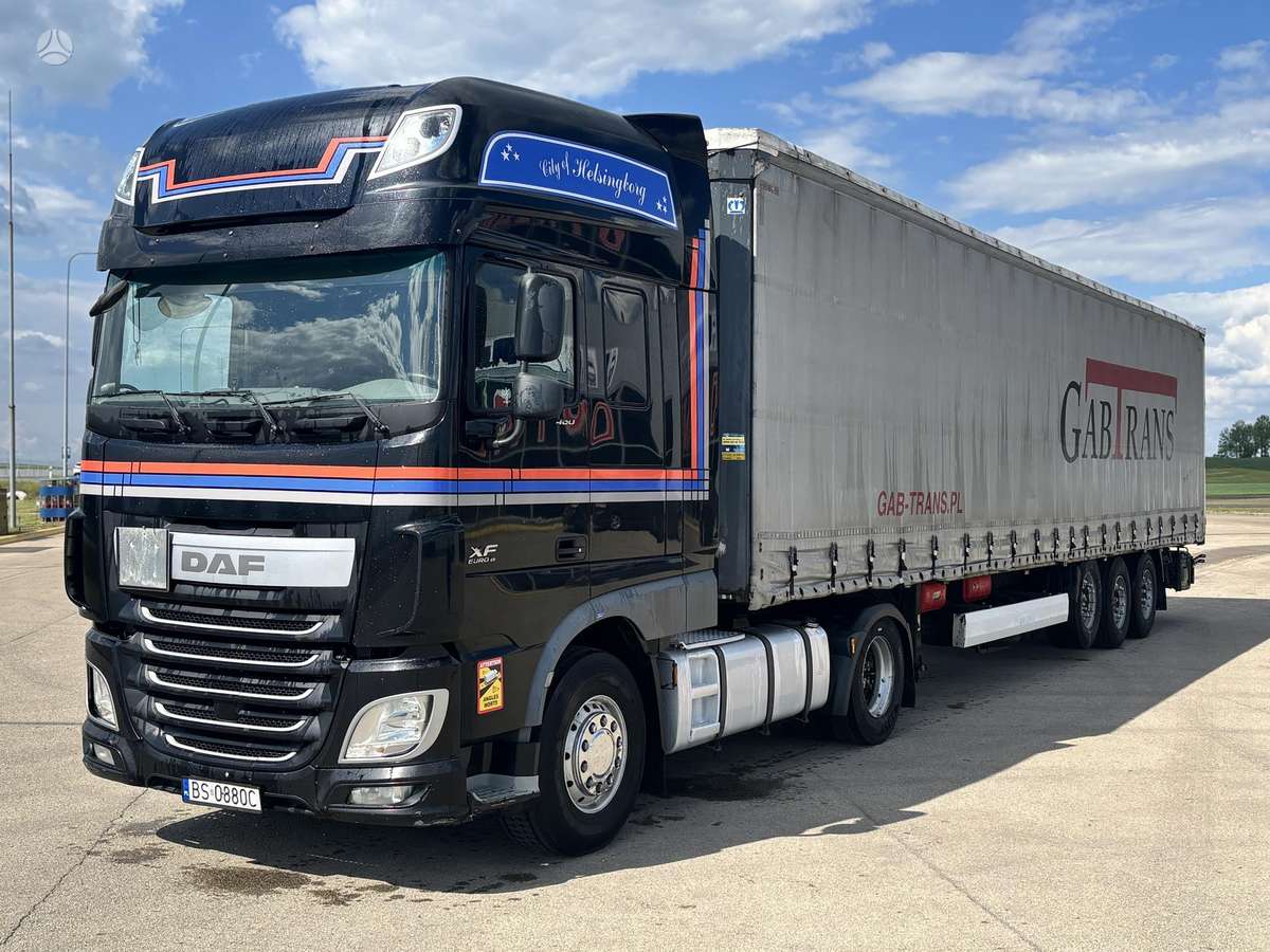 DAF XF 460 Retarder, 2 спальных места