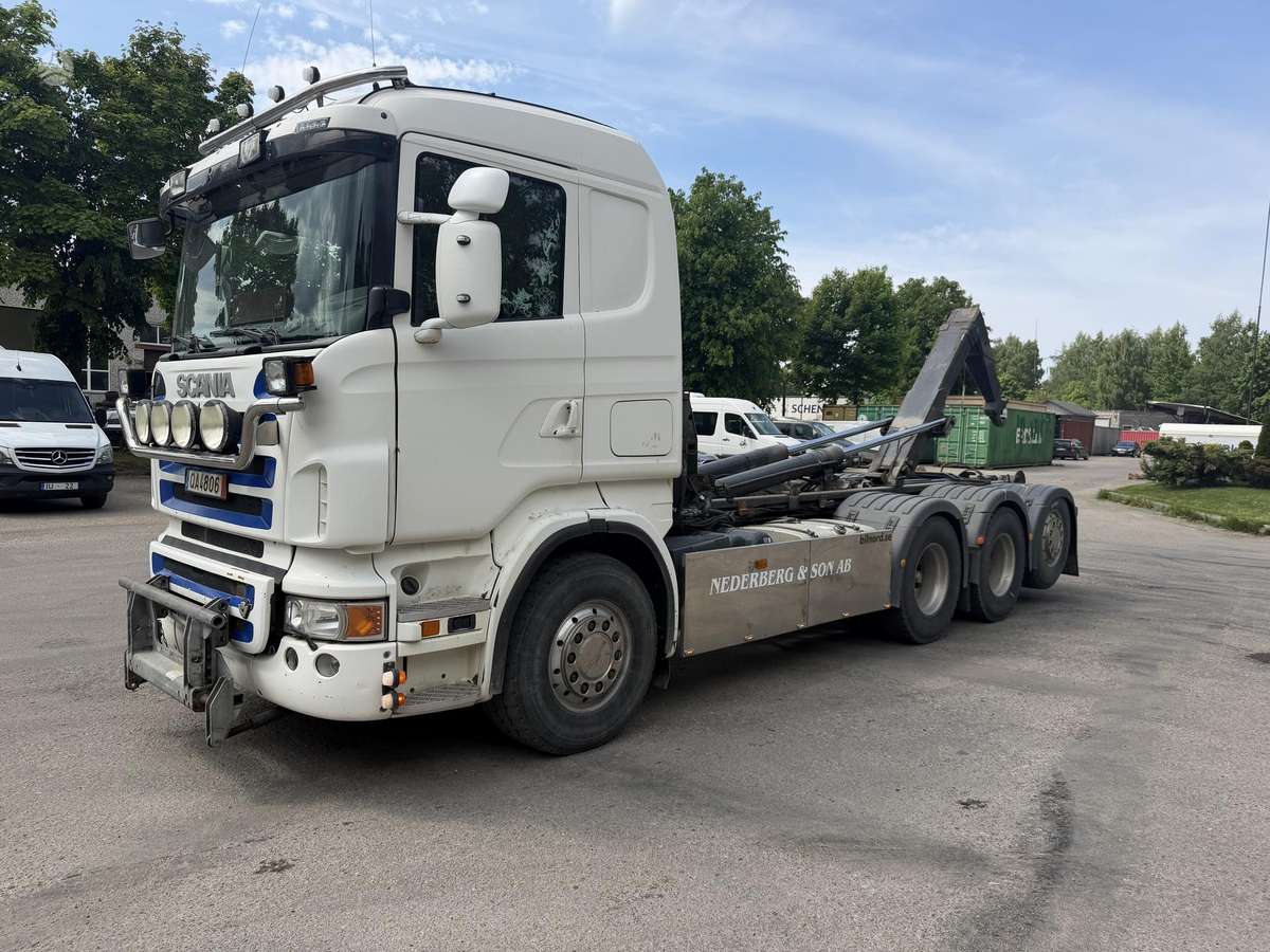 Scania R500, самосвалы с прицепoм