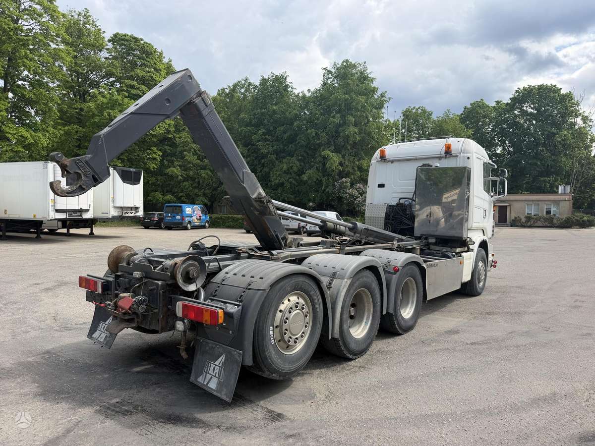 Scania R500, самосвалы с прицепoм