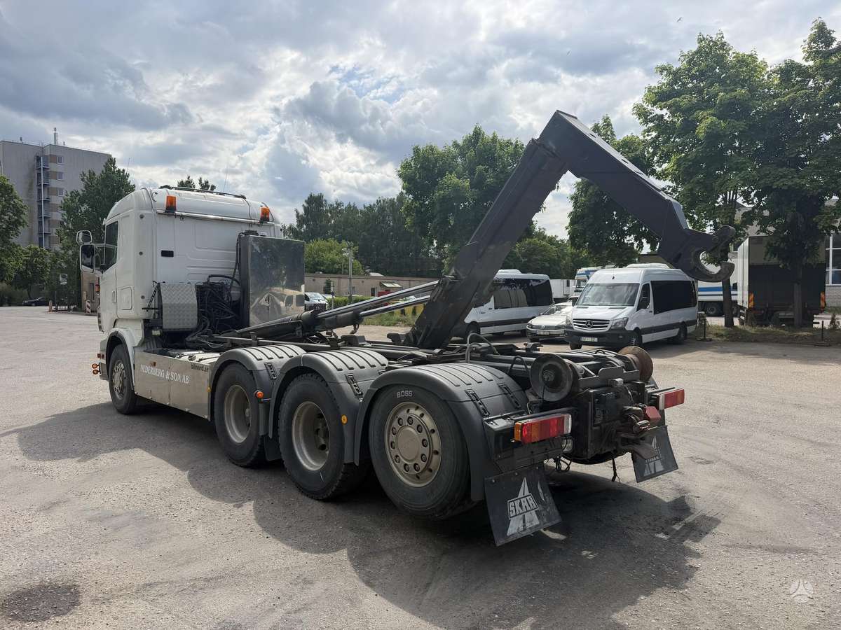 Scania R500, самосвалы с прицепoм