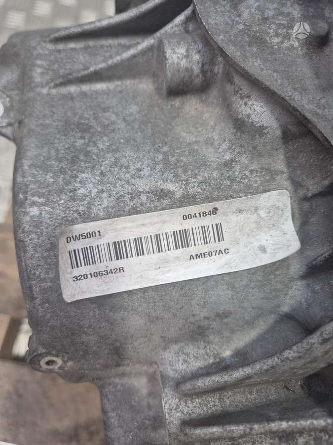 Renault Espace, DW5001, gearbox