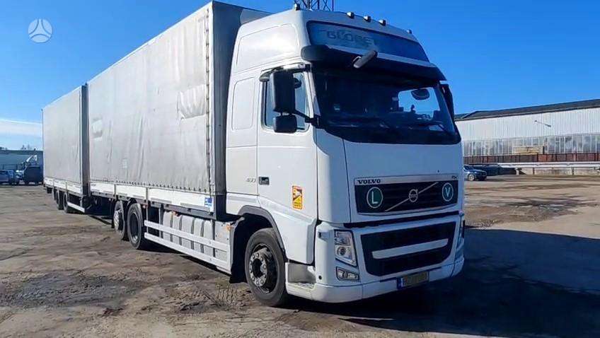 Volvo FH 460, dropside with curtains