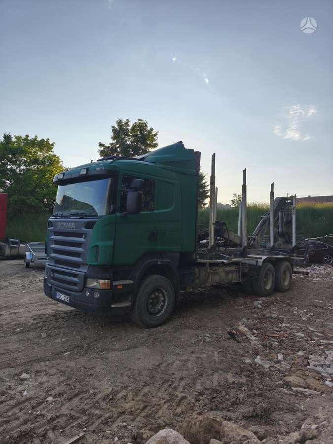 Scania R420, timber trucks