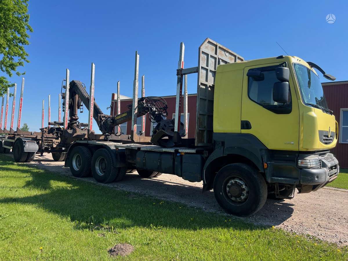 Renault Kerax, лесовозы