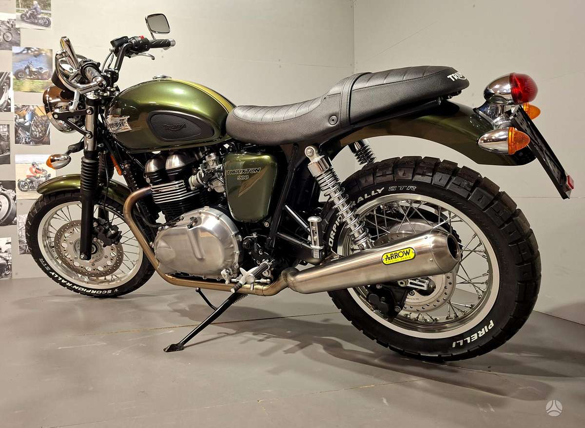 Triumph Thruxton 900cc, street / classic