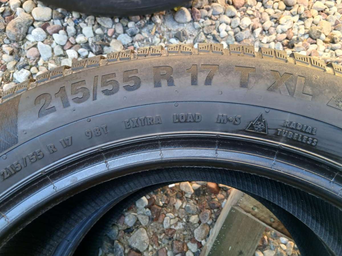 Continental, всесезонные 215/55 R17