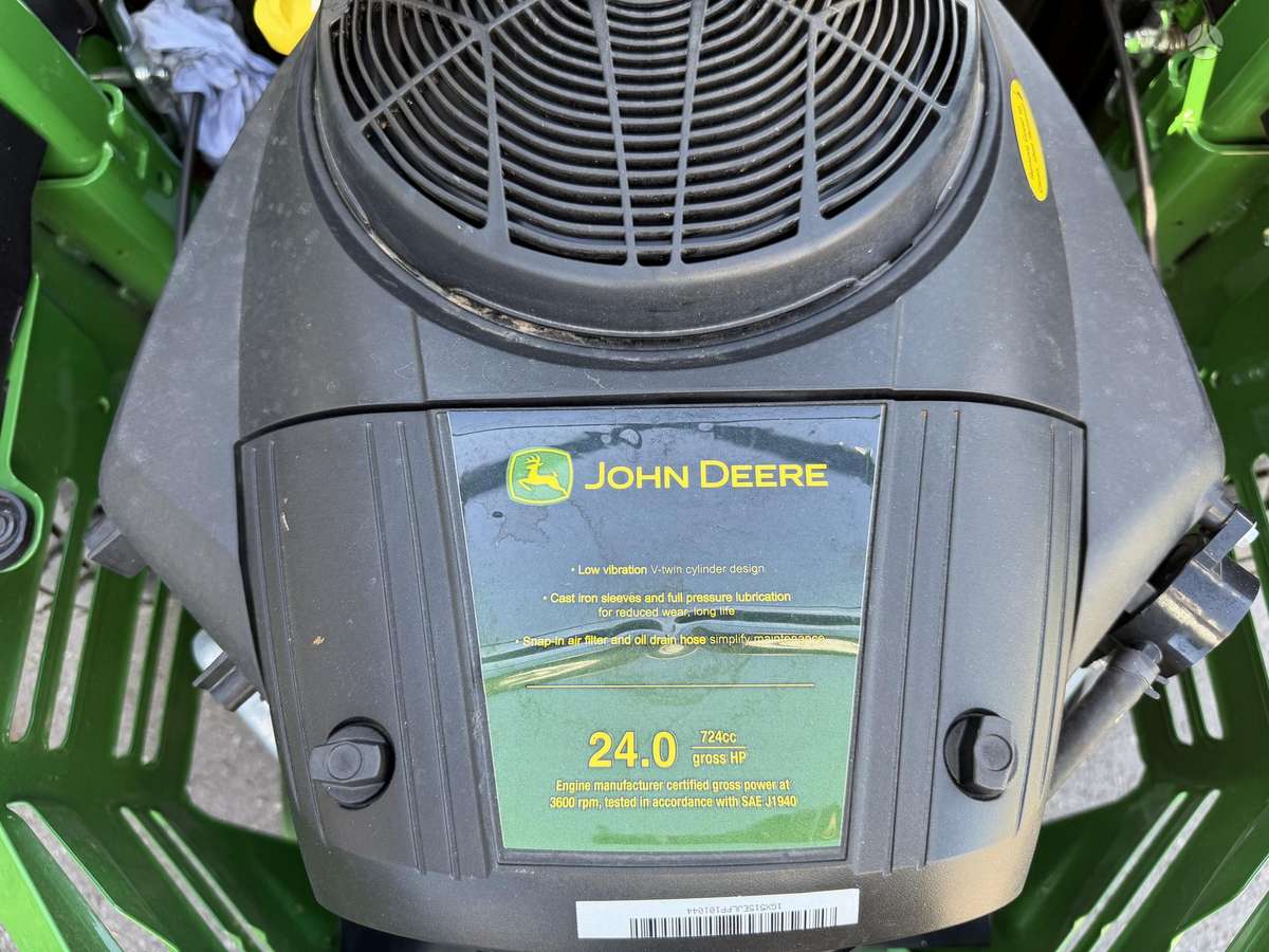 John Deere Z515e, садовые тракторы