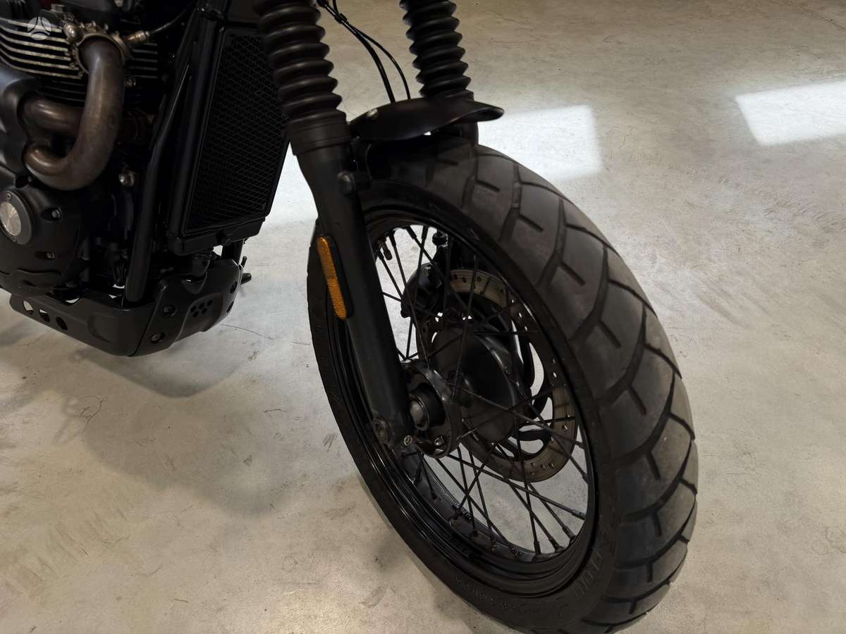 Triumph Scrambler 900cc, street / classic
