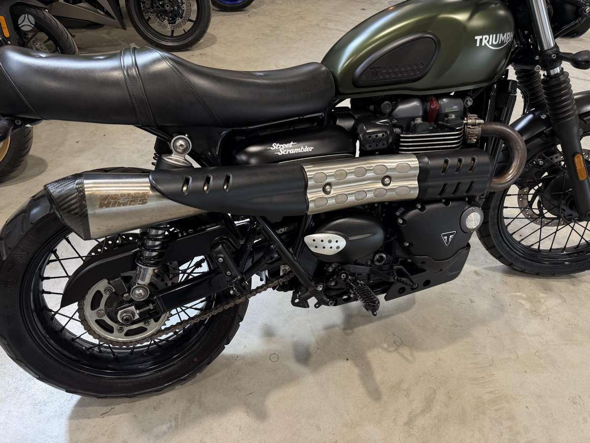Triumph Scrambler 900cc, street / classic