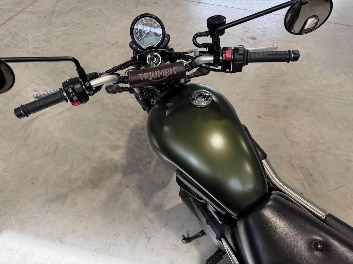 Triumph Scrambler 900cc, street / classic
