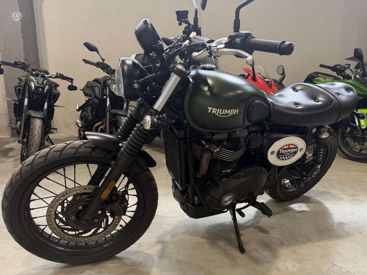 Triumph Scrambler 900cc, street / classic