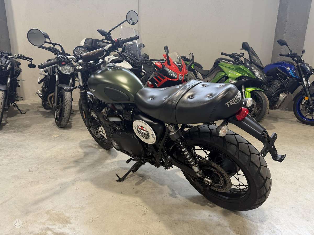 Triumph Scrambler 900cc, street / classic