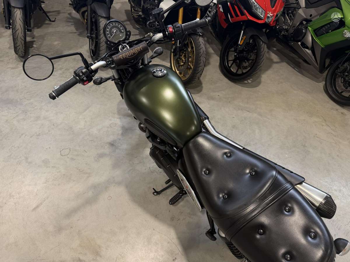 Triumph Scrambler 900cc, street / classic
