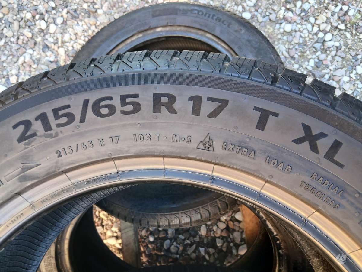 Continental, всесезонные 215/65 R17