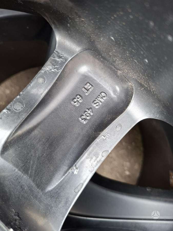 CMS Porshe priegis galas, light alloy, R18