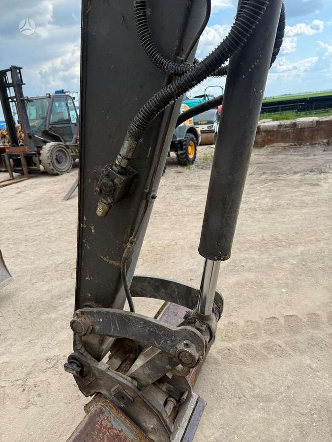 Volvo EC55, mini ekskavatoriai