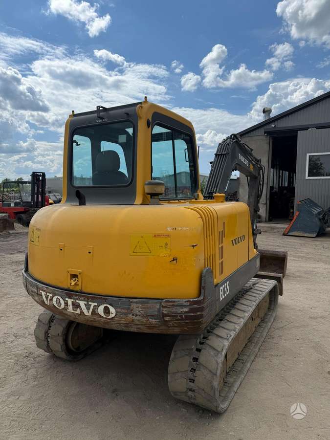 Volvo EC55, мини-экскаваторы