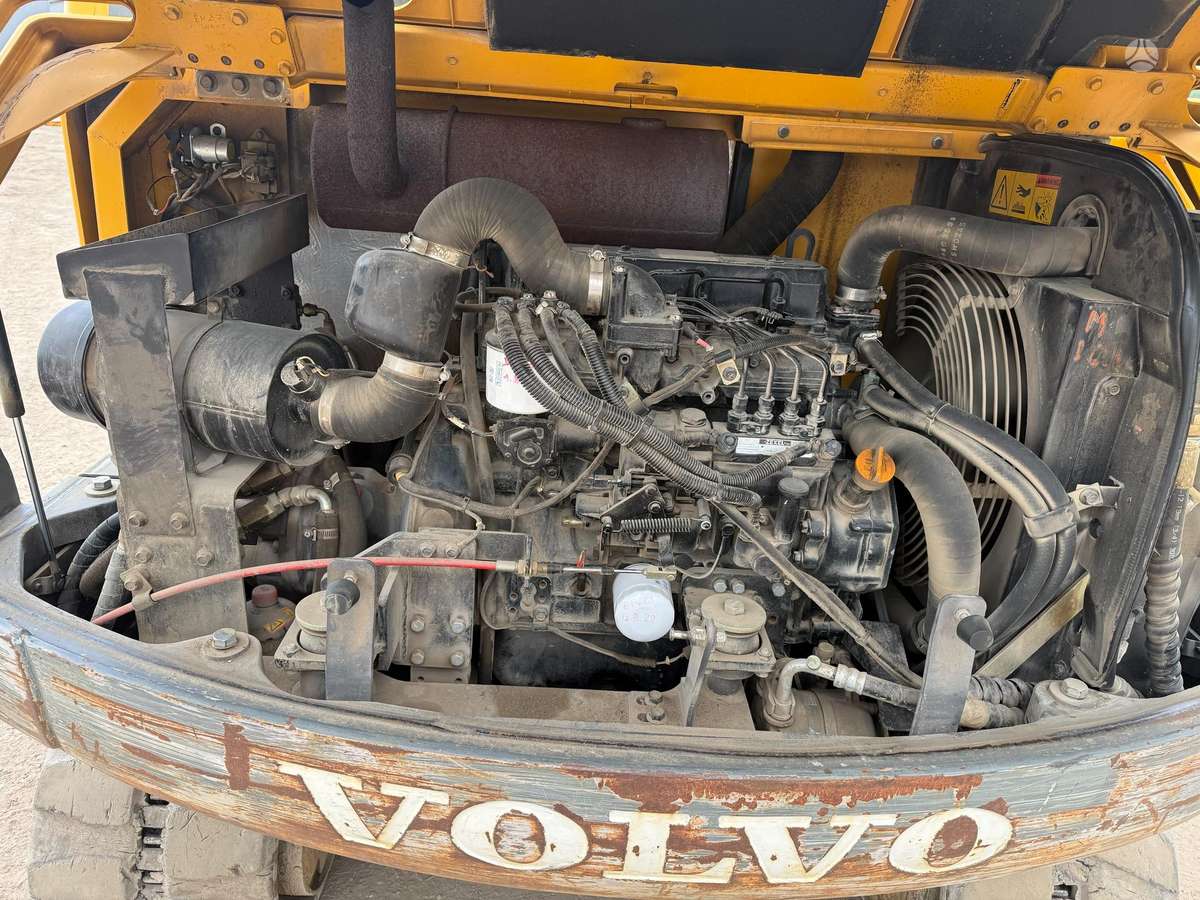 Volvo EC55, мини-экскаваторы