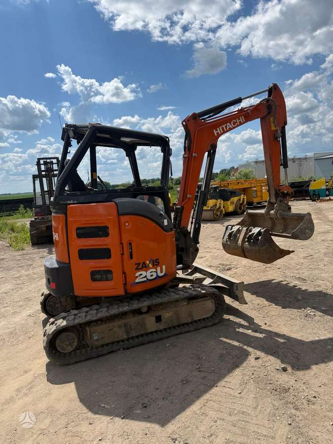 Hitachi ZX26U-6CR, mini ekskavatori