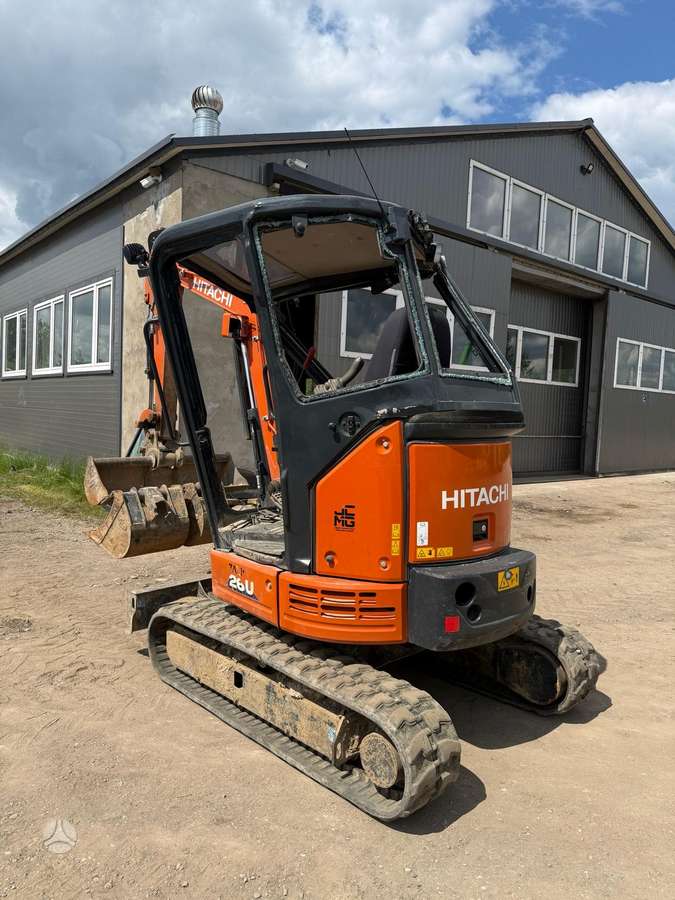 Hitachi ZX26U-6CR, mini ekskavatori
