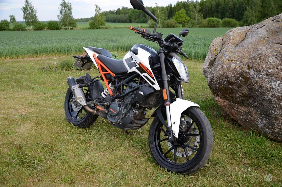 KTM Duke 125cc, street / classic