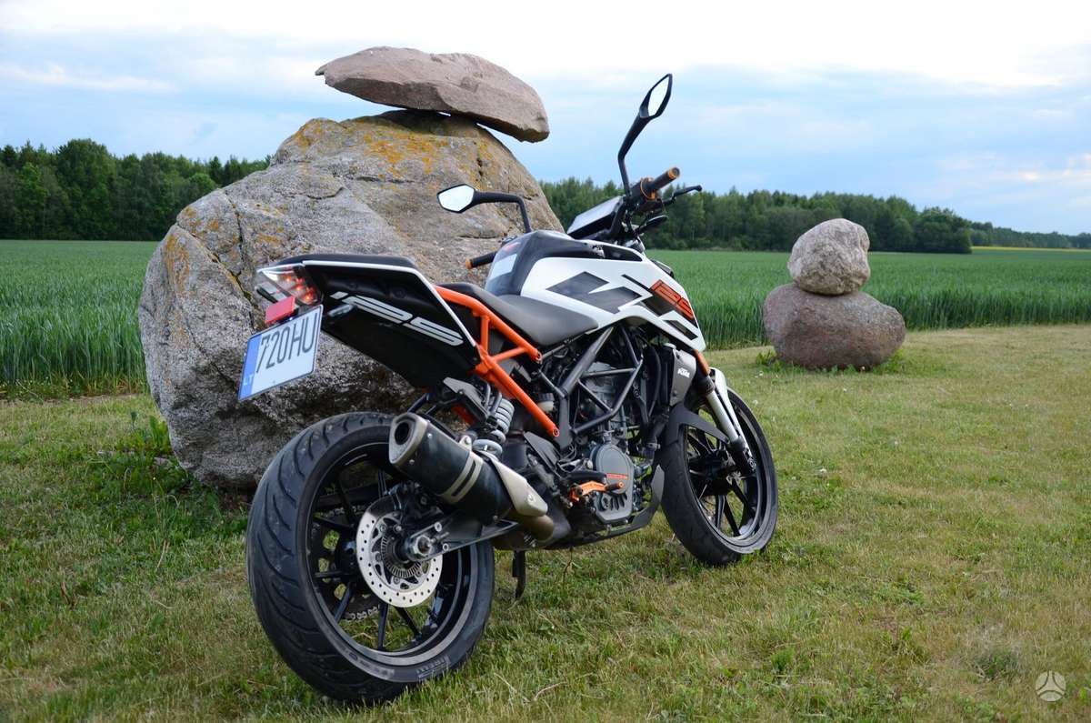 KTM Duke 125cc, street / classic