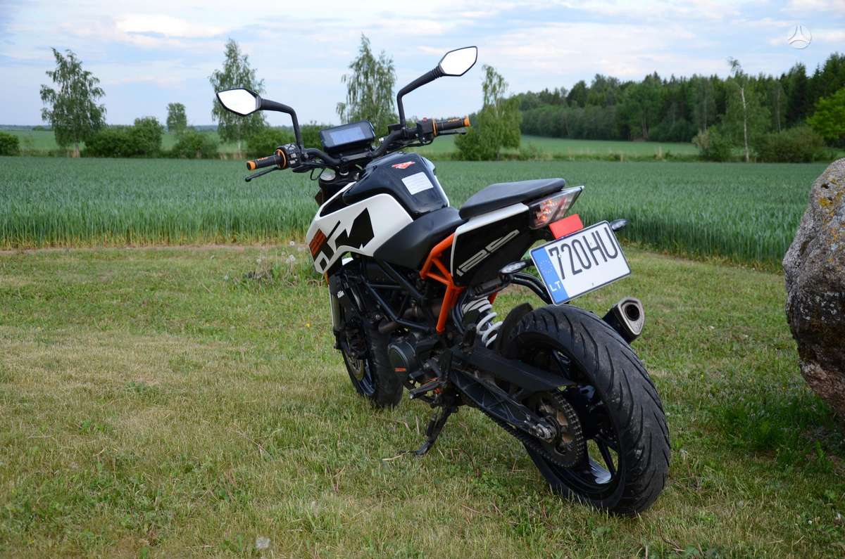 KTM Duke 125cc, street / classic
