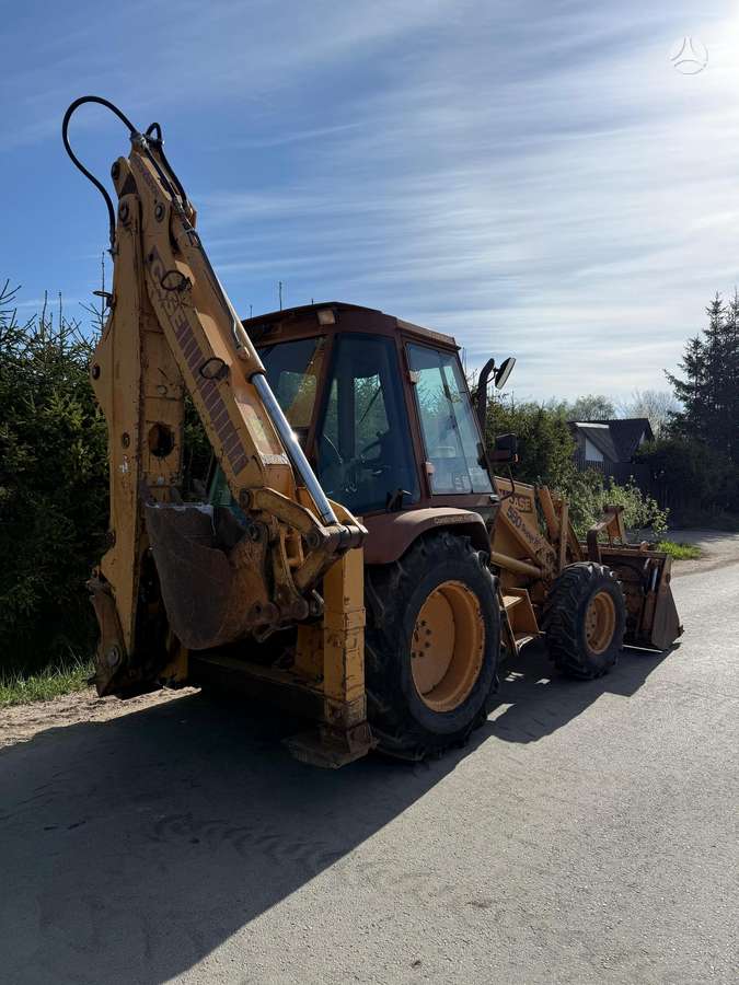 Case 580K TURBO, excavator loader